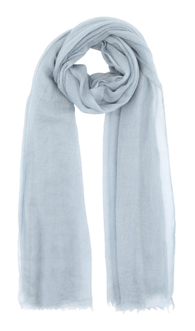 Aya - cashmere tørklæde - Lys Blå