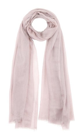 Aya - cashmere, tørklæde - Dusty Rose