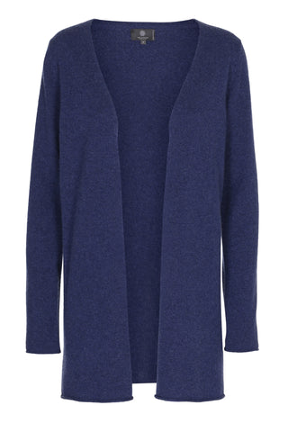 Estelle - cashmere cardigan med sten - Indigo Blå