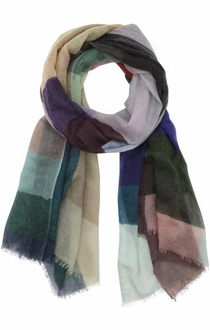 Lousiana - cashmere tørklæde - Ternet