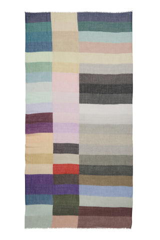 Lousiana - cashmere tørklæde - Ternet