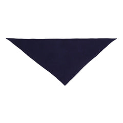 Selene - triangle cashmere - Dyb ultramarin & sort
