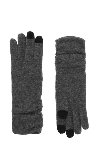 Touch - cashmere handsker - Grafit grå